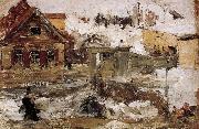 Nikolay Fechin Thaw china oil painting reproduction